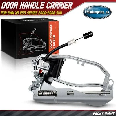 Front Right Door Handle Carrier Driver Side for BMW E53 X5 2000-2006 51218243616 - Image 1 of 4