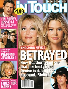IN TOUCH Magazine May 8 2006 Heather Locklear Denise Richards Richie Sambora - Picture 1 of 5