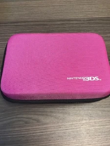 Nintendo Pink Zippered Nylon Carrying Case For 3DS Travel Very Good 1E - Picture 1 of 3