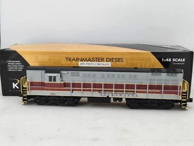 K-Line K2438-0856CV Lackawanna Trainmaster Diesel #856 W/ MTH PROTO 2.0 UPGRADE - Image 1 of 4