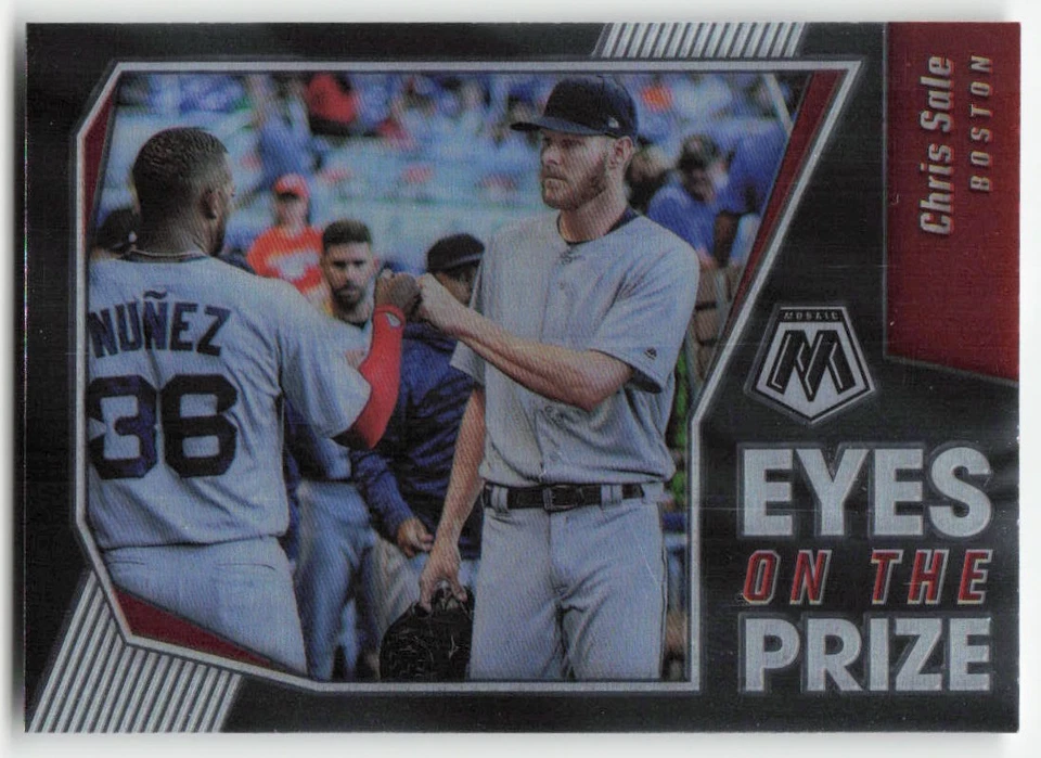 2021 Panini Mosaic #EOP7 Chris Sale Eyes on the Prize - Image 1 of 2