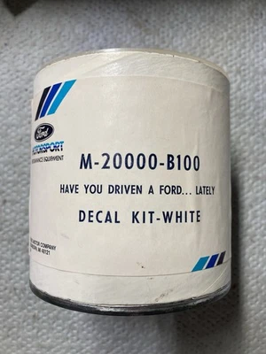NOS Ford Motorsport “Have You Driven A Ford Lately” Decal Kit OEM M-20000-B100 - Image 1 of 4
