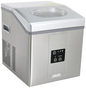 Macchina per Cubetti Di Ghiaccio – 15 Kg/24 H – Acciaio Inossidabile – 3 Formati - Foto 1 di 12