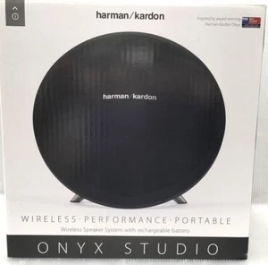 Harman Kardon ONYX STUDIO 1 Portable Bluetooth Speaker Black Opened and unused - Picture 1 of 3