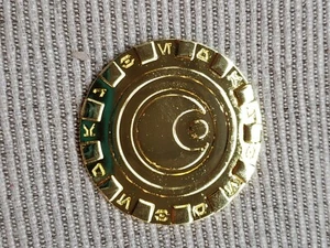 Star Wars "The Last Jedi" Canto Bight "Gold" Casino Chip, Prop Replica BAM! Box  - Picture 1 of 3