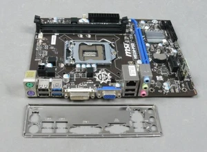 Mainboard Motherboard MSI H81M-P33 * LGA1150 * Intel® H81 * - Bild 1 von 2