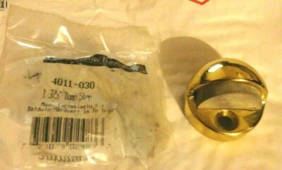 Baldwin solid Brass Half Dome Door Bumper Stop 1-3/5" 1.375" 4011-030 NEW!!  - Image 1 of 4