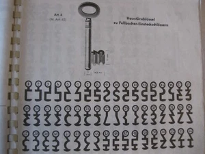 AMF 65 Series BB Beard - Key 7.5cm Long - Picture 1 of 6