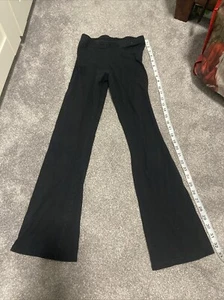 Old navy Black Leggings Youth Extra Large YXL Yoga Pants Girls EUC - Picture 1 of 6