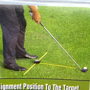 Dispositivo de herramienta de ayuda de entrenamiento Roswell Golf Attack The Pin guía de alineación - Imagen 1 de 5