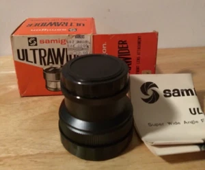 Vintage Samigon ULTRAWIDER Auxiliary Front Lens Attachment Series W ASAULT07 - Picture 1 of 4