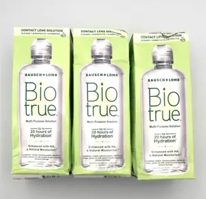Biotrue Contact Lens Multi-purpose Solution 10 fl oz each - Lot of 3!!! - Picture 1 of 5