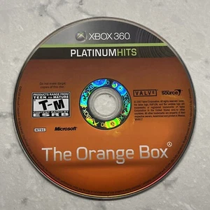 The Orange Box Platinum Hits (Microsoft Xbox 360, 2007) DISC ONLY TESTED Portal - Imagen 1 de 6