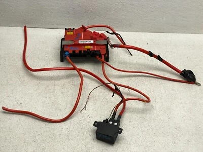 BMW 750Li 2013-2015 batería positiva trasera fusible terminal cableado lote OEM 712 Foto 1 de 4