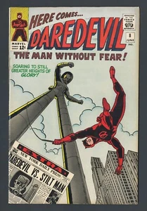 DAREDEVIL #8 ~ JUNIO 1965 ~ THE STILT MAN ~ BUEN ESTADO ~ ¡PRECIO DE VENTA! - Imagen 1 de 3