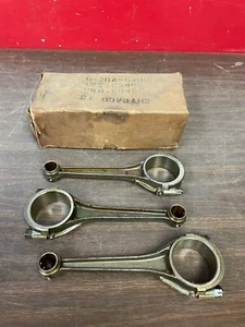 1941-47 FORD G SERIES 6 CYLINDER CONNECTING RODS NOS FORD SET OF 3 222 - Picture 1 of 3