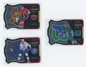 2015-16 O-PEE CHEE PLATINUM - TEAM LOGO DIE CUTS INSERT CARDS - PICK FROM LIST - Picture 1 of 13