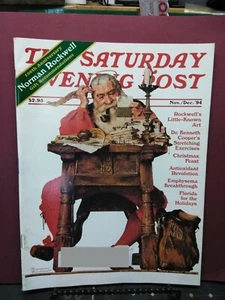 VINTAGE The Saturday Evening Post MAG Nov/Dec 1994 Christmas, Norman Rockwell - Picture 1 of 2