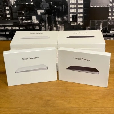 Apple Magic Trackpad Black White Multi-Touch Surface Lightning Model Original - Image 1 of 4