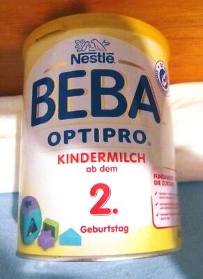 Nestlé BEBA Kindermilch Junior Optipro 2+ 800g Dose-ab 2. Geburtstag - Bild 1 von 4