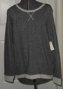 *SUDADERA BOBBIE BROOKS TALLA M GRIS LIGERA NUEVA CON ETIQUETAS - Imagen 1 de 3