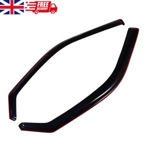 VW Transporter T5/T6 2door VAN 2003-onwards wind deflectors 2pcs - Picture 1 of 12