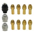3X(Drill Chuck Collet Set For , 11 Pcs Replacement (1/32Inch To 1/8Inch) M6s5)