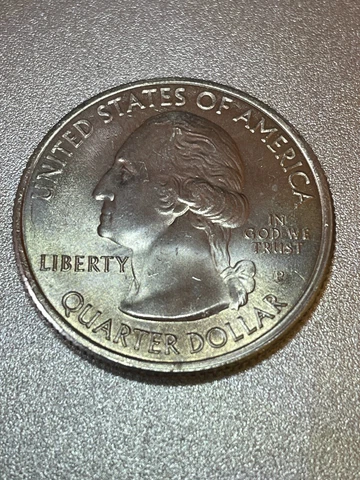 2018 P Minnesota Error Quarter Coin Die Crack Reverse on Loon Cover