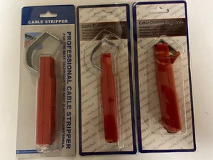8-28mm Electricians Cable Knife Wire Stripper Dismantling Tool 3 DIFF SIZES - Picture 1 of 2