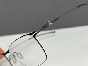 ic Berlin Brille Herren Schwarz Mercedes Benz MB 09 Eckig  NP:499€ - Bild 1 von 11