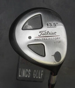 Titleist Pro Trajectory 975F 13.5° 3 Wood Stiff Graphite Shaft Kirkland Grip - Picture 1 of 5