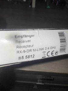 Multiplex Rx9 Dr Lite M Link 2.4ghx Receiver Boxed - Picture 1 of 5