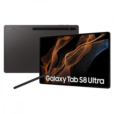 Samsung Galaxy Tab S8 Ultra X900 512 GB Grafito WiFi S-Pen Excelente Reacondicionado Foto 1 de 4