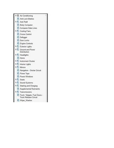 Chevrolet Impala 2013 Color Wiring Diagram Schematic V6 3.6L pdf - Bild 1 von 1