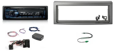 Car Radio ALPINE DAB pour Peugeot 407 Avec Commandes pour Volant - Photo 1/4