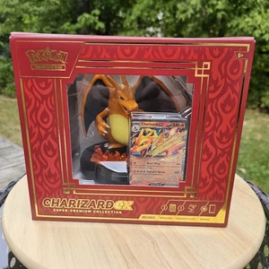 Pokemon Charizard ex Super Premium Collection Factory Sealed Box 10 Boosters - Bild 1 von 5