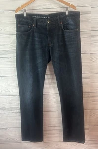 Pantalones de mezclilla C&A para hombre talla 36 34 calce recto j102 - Imagen 1 de 4