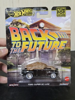 # 1/64 HOT WHEELS PREMIUM - FORD SUPER DE LUXE serie RITORNO AL FUTURO BTTF # - Immagine 1 di 2