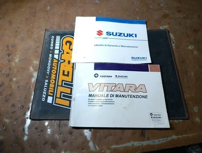 MANUALE USO E MANUTENZIONE SUZUKI VITARA  ITALIANO ORIGINALE - Immagine 1 di 3