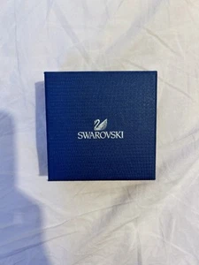 Swarovski ICONIC SWAN PIERCED EARRINGS, LARGE, MULTI-COLORED, RHODIUM PLATING - Picture 1 of 4