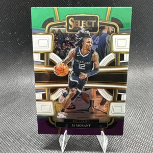 Panini Select 2023-24 - Concourse Ja Morant #65 verde blanco púrpura Prizm - Imagen 1 de 2