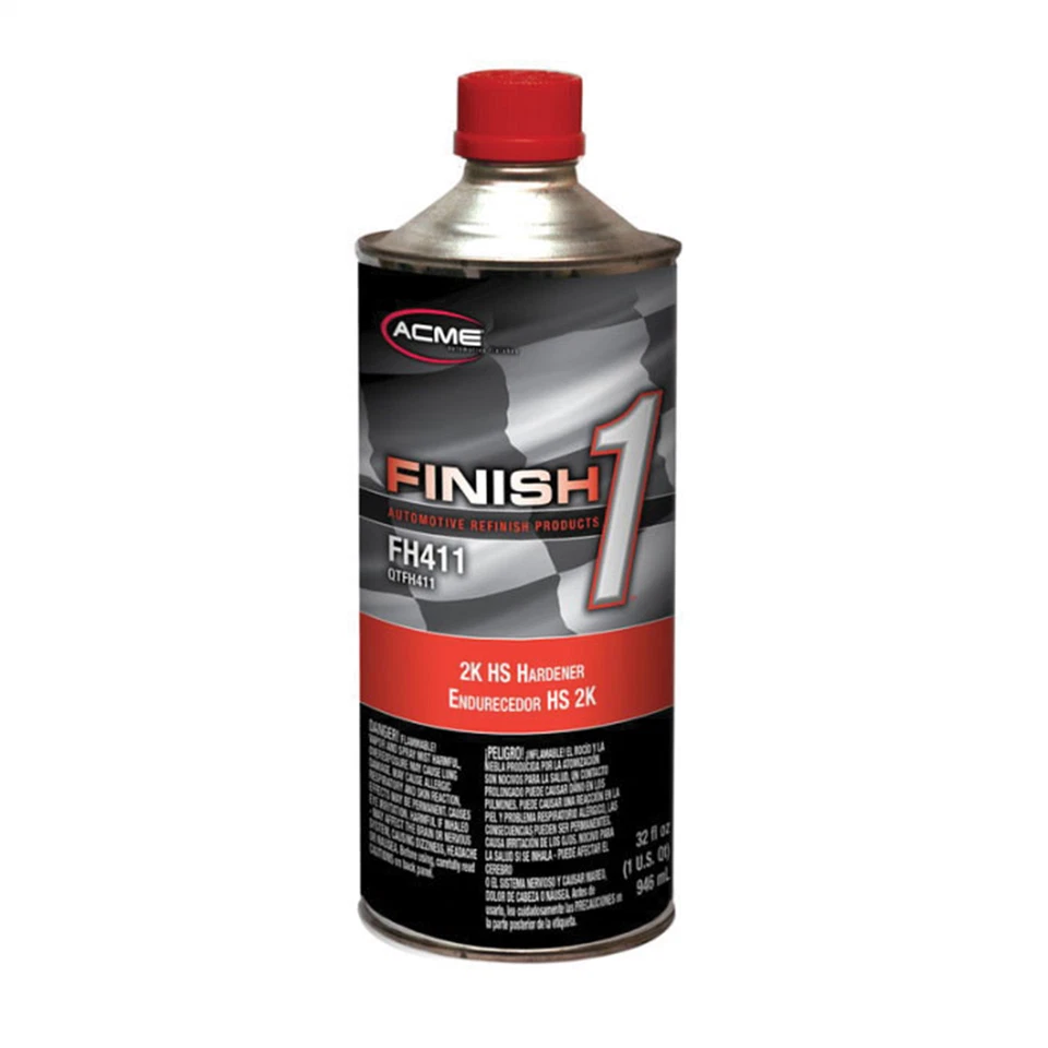 Finish 1 Automotive Refinish Products FH411-4 2K HS Hardener, 1 qt Aerosol Can, Foto 1 de 1