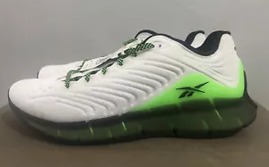 Reebok Zig Kinetica Laufschuhe weiß/solargrün FZ3101 - Herren Größe 11 " - Bild 1 von 7
