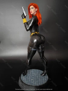 Painted Black Widow Statue 1/4 Sexy Figure - Picture 1 of 8