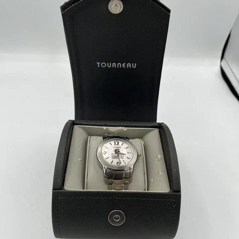 2012 DISCOVER ORANGE BOWL TEAM ISSUED WATCH W/ ORIGINAL CASE & BOX WEST VIRGINIA Cover