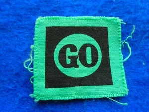 1 X BRITISH 8TH ARMOURED DIVISION, GO, FORMATION DIVISIONAL FLASH, REPRO (02)  - Bild 1 von 2