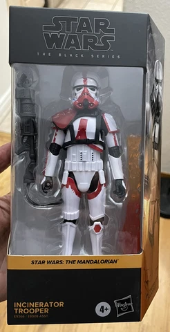 Star Wars Black Series 6" Incinerator Trooper The Mandalorian New Sealed Cover