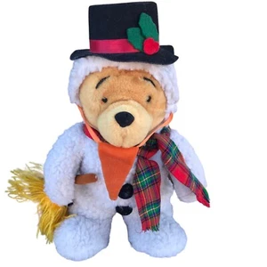 Winnie The Pooh Xmas Snowman Halloween Costume Stuffed Plush - Picture 1 of 8