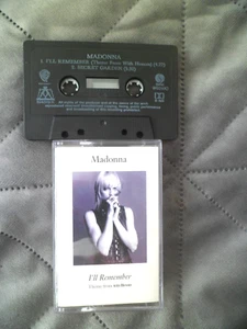 CASSETTE SINGLE MADONNA ~I,LL REMEMBER ~ THEME FROM WITH HONORS ~ - Picture 1 of 3