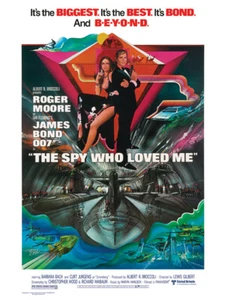 PYRAMID INTERNATIONAL  POSTER JAMES BOND "THE SPY WHO LOVED ME"   61 X 91 CM  - Picture 1 of 1